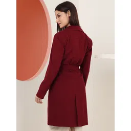 Mast & Harbour Women Double-Breasted Trench Coats image 3