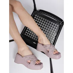 Mast & Harbour Women Embellished Platform Sandals-picture-14