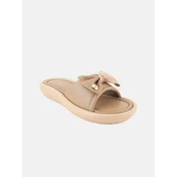 Mast & Harbour Women Flatform Heel Sandals with Bows-picture-14