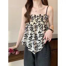 Mast & Harbour Women Floral Printed Regular Top-picture-41