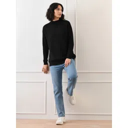 Mast & Harbour Women High Neck Full Sleeve Sweatshirt-picture-38