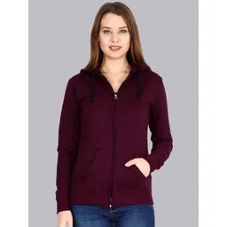 Mast & Harbour Women Hooded Front-Open Sweatshirt-picture-11