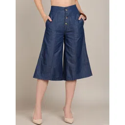 Mast & Harbour Women Loose Fit Easy Wash Trousers-picture-14