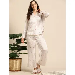 Mast & Harbour Women Printed Night suit-picture-19