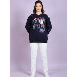 Mast & Harbour Women Printed Sweatshirt-picture-37