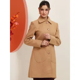 Mast & Harbour Women Single-Breasted Wool Overcoats-picture-24