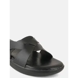 Mast & Harbour Women Solid Wedge Sandals image 2