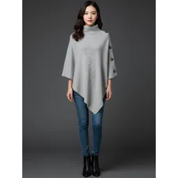 Mast & Harbour Women Woollen Poncho-picture-26