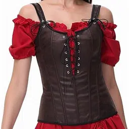 mastyle Women’s Tummy Slimming Waist Corset | Adjustable Back Strap Fishbone Body Shaper Top | Slim Fit Bustier-picture-44