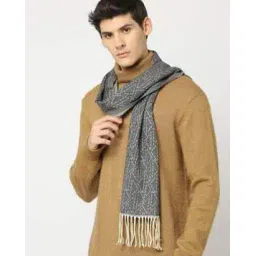 matchitt Men Geometric Woven Reversible Muffler-picture-22