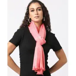 matchitt Women Checked Scarf with Fringed Hem-picture-45