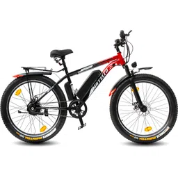 matelco ULTRA EA 26x300 TYRE RED BLACK 26 inches Single Speed Lithium-ion (Li-ion) Electric Cycle-picture-35