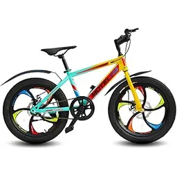 MATELCO Ultra A20 MAGWHEEL 20 INCH Kids Cycle (Single Speed, Black,Green) (MT20MGYG)-picture-27