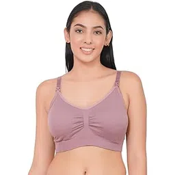 Maternity Breast Feeding Seamless Wirefree Push Up Nursing Bras for Womens Pregnancy Everyday Full Coverage-picture-13