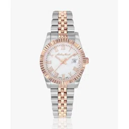 mathey-tissot Mathy Iii Roman Swiss Made Silver Dial Analog Watch - For Women D810BRA-picture-14