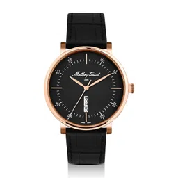 Mathey-Tissot Men Round Dial & Leather Straps Analogue Watch H7918PLN-picture-41