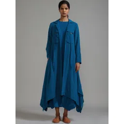 MATI Longline Cotton Open Front Jacket-picture-42