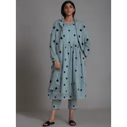 MATI Women Geometric Tailored Jacket-picture-41