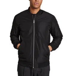 Matinique Black Regular Fit Bomber Jacket-picture-26