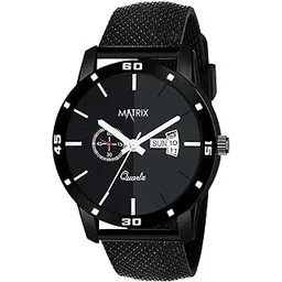 matrix Black Swiss Analog Wrist Watch for Men & Boys-picture-15