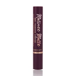 Matt Look Matinee Matte Non-Transfer Lipstick 08 Plum Beauty - 2.4 gm-picture-38