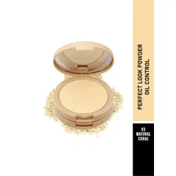 Matt Look Perfect Look Oil Control Powder 03 Natural Coral - 20 gm-picture-87