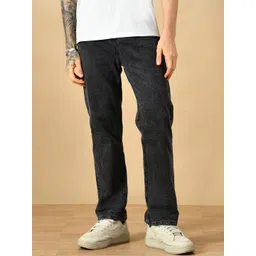 MaverIQ Men Classic Baggy Mid-Rise Stretchable Jeans-picture-38