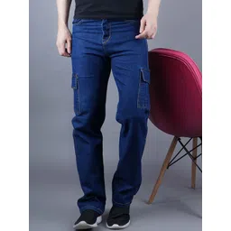 MaverIQ Men Classic Boyfriend Fit Mid-Rise Stretchable Jeans-picture-15
