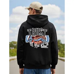 MaverIQ Men Graphic Printed Hooded Sweatshirt-picture-39