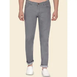 MaverIQ Men Straight Fit Mid-Rise Stretchable Jeans-picture-37