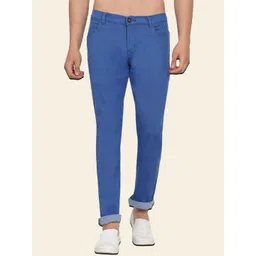 MaverIQ Men Straight Fit Mid-Rise Stretchable Jeans-picture-19