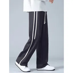 MaverIQ Men Striped Mid Rise Track Pants-picture-23
