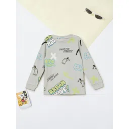 max Boys Conversational Printed Cotton T-shirt-picture-50