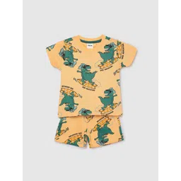 max Boys Conversational Printed Pure Cotton Night suit-picture-23