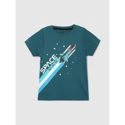 max Boys Graphic Printed Regular Fit Pure Cotton T-shirt-picture-39