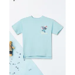 max Boys Graphic Printed Round Neck Cotton T-shirt-picture-53