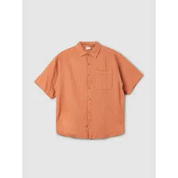 max Boys Micro Checks Opaque Checked Casual Shirt-picture-12