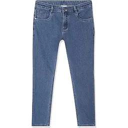 max Boys Mid Rise Solid Slim Fit Jeans-picture-10