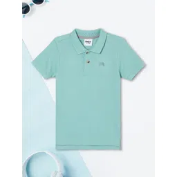 max Boys Polo Collar Applique T-shirt-picture-46
