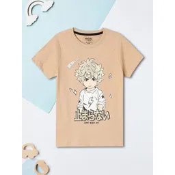 max Boys Printed Applique T-shirt-picture-44