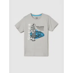 max Boys Printed Applique T-shirt-picture-35