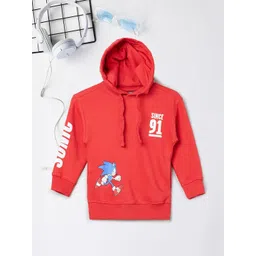 max Boys Printed Hooded Sweatshirt-picture-22