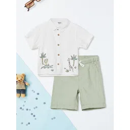 max Boys Printed Shirt with Shorts-picture-48