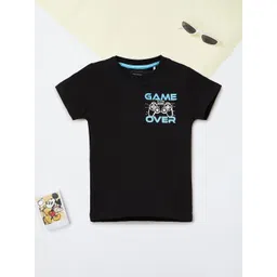 max Boys Round Neck Pure Cotton T-shirt-picture-46