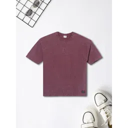 Max Boys Solid Embroidered T-shirt-picture-22