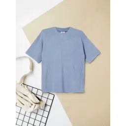 max Boys Solid Round Neck Raglan Sleeves Regular Fit Pure Cotton T-Shirt-picture-16