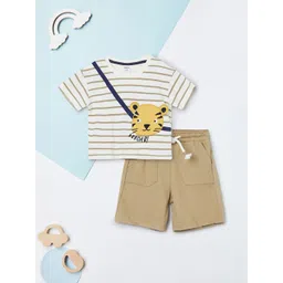max Boys Striped T-shirt with Shorts-picture-23
