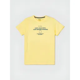 max Boys Typography Printed Round Neck Cotton T-shirt-picture-43