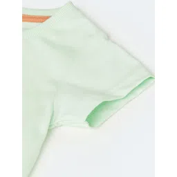 max Boys Typography Printed Round Neck Cotton T-shirt image 3