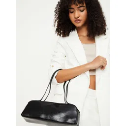 max Colourblocked PU Structured Shoulder Bag-picture-29